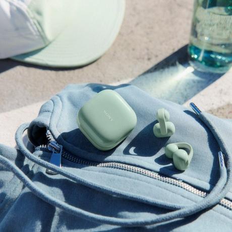 SONY WF-LC900 LinkBuds Clip Open-Ear Truly Wireless Earbuds, Comfortable & Secure Fit, Lightweight Clip-On Design, Touch Controls, Green-6