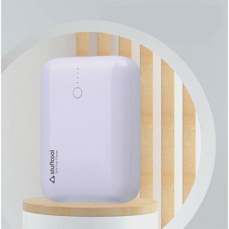 Stuffcool 10000 mAh Power Bank, Palm Smallest White-3