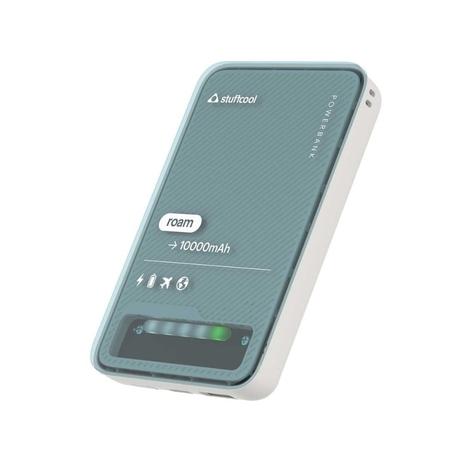 Stuffcool Roam 10000 mAh Mini Wired QCPD Power Bank, White-2