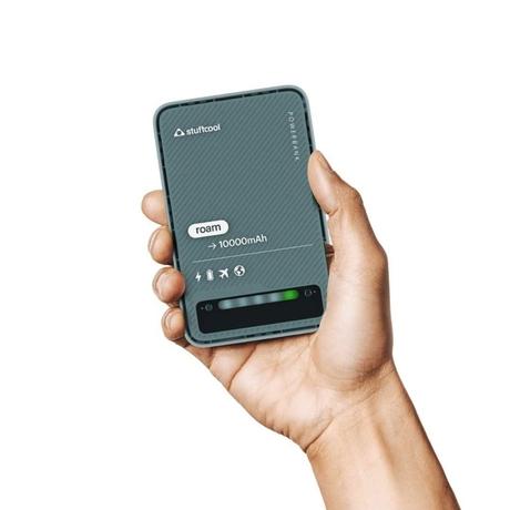 Stuffcool Roam 10000 mAh Mini Wired QCPD Power Bank, White-7