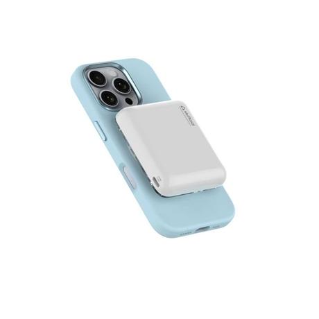 Stuffcool Lucid 5000 mAh MagSafe Power Bank, White-8