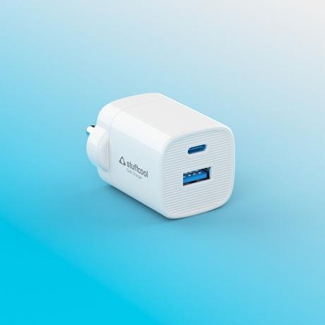 Stuffcool Nuevo 25 W GaN Mobile Charger with Cable-6