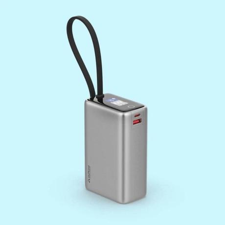 Stuffcool Giga Max 25000 mAh QCPD PB + Type-C Cable Power Bank, Grey, PBGIGAMAXGRY-1