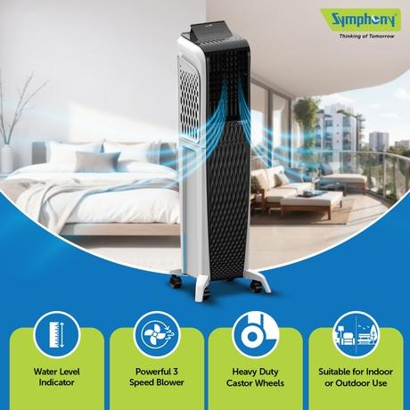 Symphony Diet 3D 55i+ Desert Air Cooler, 55 Litre-8