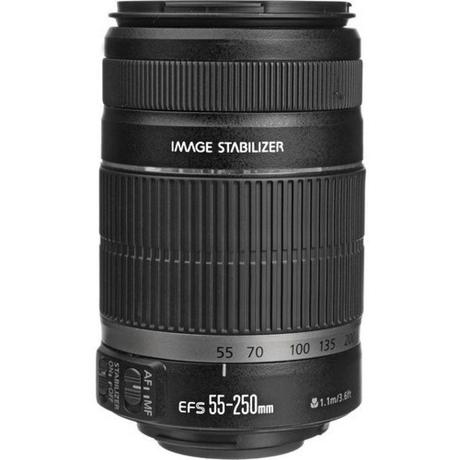 Buy Canon EF-S 55-250 mm f/4-5.6 IS Telephoto Lens at