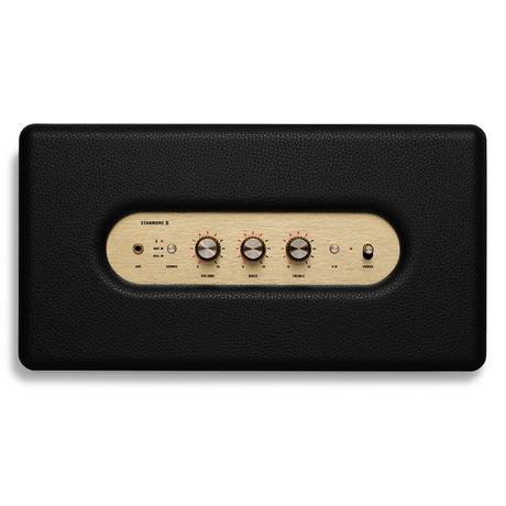 MARSHALL STANMORE II Bluetooth Speaker, Bluetooth v5.0, Qualcomm aptX wireless connectivity, Two 15 Watt Class D amplifiers, Multi-host functionality, Black-3