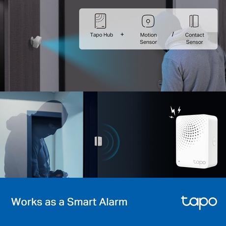 TP-Link Tapo H100 Iot Smart Hub with Chime-7