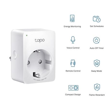 TP-Link Tapo P110 Mini 16A Smart Wi-Fi Plug, Energy Monitoring-1