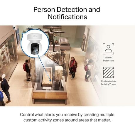TP-Link Tapo C212 2K Pan/Tilt Indoor Home Security Smart Wi-Fi Camera-4