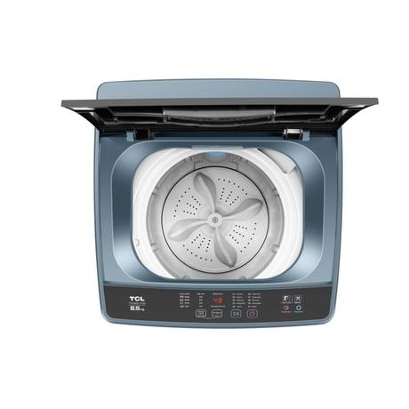 TCL 6.5 Kg Top Loading Fully Automatic Washing Machine, F3065TLG Dark Grey-2