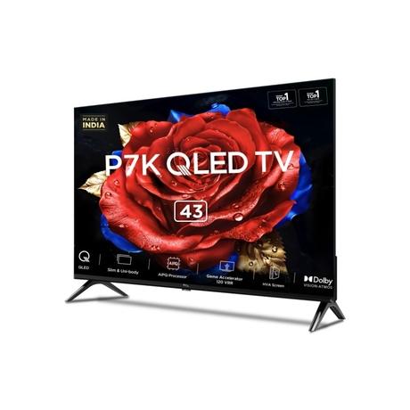 TCL 109 cm (43 inch) QLED Google TV, 43P7K-3