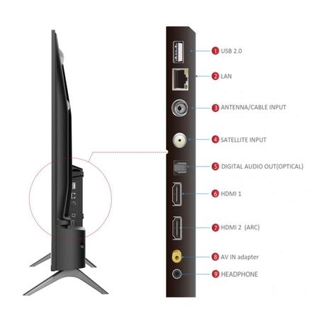 TCL 81.28 cm (32 inch) HD QLED Google TV, 32V4C, Black-10