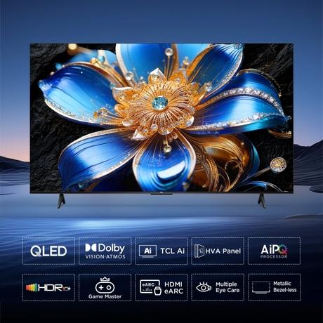TCL T6D 109.22 cm (43 inch) QLED Google TV, 43T6D, Black-2