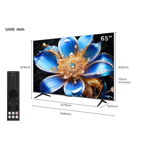 TCL 65T69D 165.1 cm (65 inch) QLED Google TV, Black-1