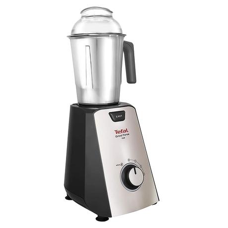Tefal Grindforce 750 Watts 3 Jars Mixer Grinder, Black and Silver-1