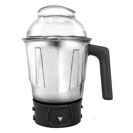 TEFAL Grindforce Easyclean 750 Watts Mixer Grinder, Coal and Silver Premium-4