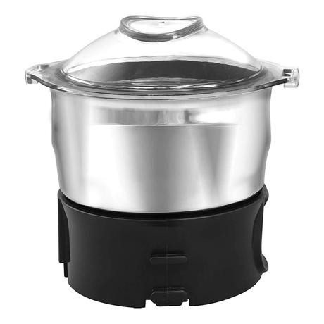 TEFAL Grindforce Easyclean 750 Watts Mixer Grinder, Coal and Silver Premium-5