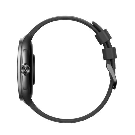 Titan Smart Evolution Smartwatch with 4.6 cm (1.85 inch) Curved AMOLED Display, SingleSync BT Calling, 8+ Day Battery Life, Liquid Silicon Strap -Black (Black Silicon)-3