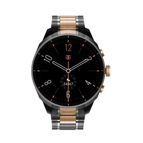 Titan Smart HERITAGE Smartwatch with 3.63 cm (1.43 inch) AMOLED Display, Black+Rose Gold-7