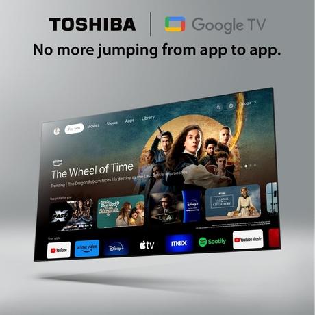 Toshiba 81.3 cm (32 Inch) QLED HD TV, 32E38RP-6