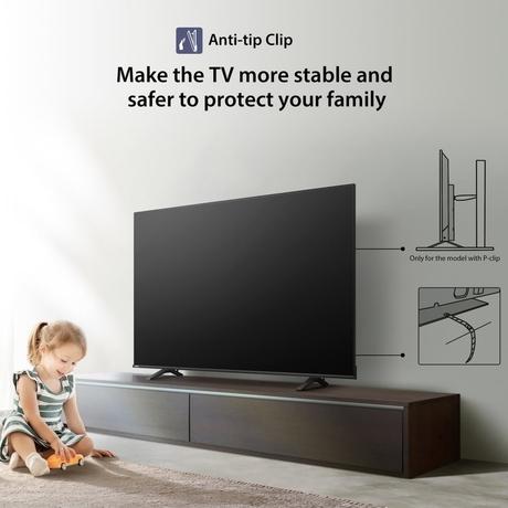 Toshiba 109.2 cm (43 inch) 4K UHD TV, 43E330RP-7