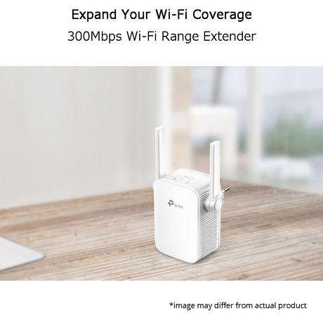 TP-Link TL-WA855RE N300 Universal Wireless Range Extender, Broadband/WiFi Extender, Wi-Fi Booster/Hotspot with 1 Ethernet Port and 2 External Antennas, Plug and Play, Built-in Access Point Mode-4