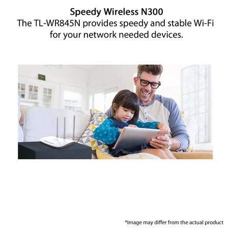 TP-link N300 WiFi Wireless Router TL-WR845N 300Mbps Wi-Fi Speed Three 5dBi high gain Antennas IPv6 Compatible AP/RE/WISP Mode Parental Control Guest Network-4