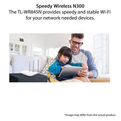 TP-link N300 WiFi Wireless Router TL-WR845N 300Mbps Wi-Fi Speed Three 5dBi high gain Antennas IPv6 Compatible AP/RE/WISP Mode Parental Control Guest Network-4
