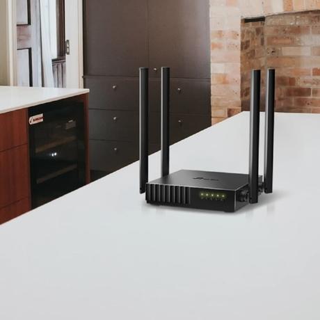TP-Link Archer C54 AC1200 Dual Band Wi-Fi Router 1200 Mbps Wireless WiFi Speed Multi-Mode 4 Antennas Parental Controls Guest Network 2.4 GHz-5