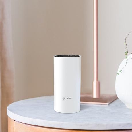 TP-Link Deco M4 (3-Pack) AC1200 Whole Home Mesh Wi-Fi System, Seamless Roaming and Speedy , Work with Amazon Echo/Alexa, Router and Wi-Fi Booster, Parent Control Router White-4