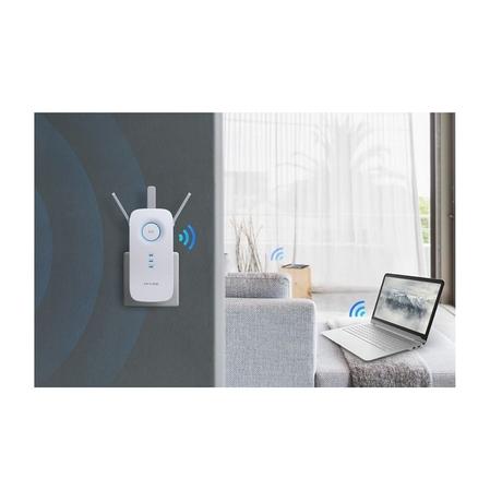 TP-Link RE450 AC1750 Universal Dual Band Range Extender, Broadband/Wi-Fi Extender, Wi-Fi Booster/Hotspot with 1 Gigabit Port and 3 External Antennas, Built-in Access Point Mode, 1750Mbps-6