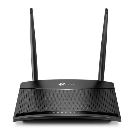 TP-Link TL-MR100 300Mbps 2.4GHz Wireless N 4G LTE, Wi-Fi N300, Plug and Play, Parental Controls, Guest Network, with Micro SIM Card Slot, WiFi Router, Black-0