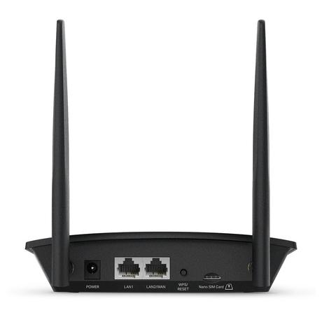 TP-Link TL-MR100 300Mbps 2.4GHz Wireless N 4G LTE, Wi-Fi N300, Plug and Play, Parental Controls, Guest Network, with Micro SIM Card Slot, WiFi Router, Black-2