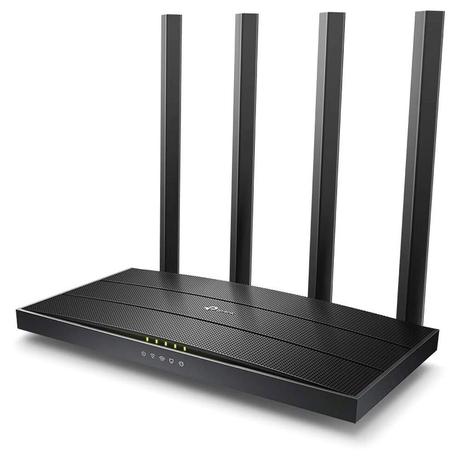 TP-Link Archer AC1200 Archer C6 Wi-Fi Speed Up to 867 Mbps/5 GHz + 300 Mbps/2.4 GHz, 5 Gigabit Ports, 4 External Antennas, MU-MIMO, Dual Band, WiFi Coverage with Access Point Mode, Wireless Router-1