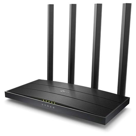 TP-Link Archer AC1200 Archer C6 Wi-Fi Speed Up to 867 Mbps/5 GHz + 300 Mbps/2.4 GHz, 5 Gigabit Ports, 4 External Antennas, MU-MIMO, Dual Band, WiFi Coverage with Access Point Mode, Wireless Router-1