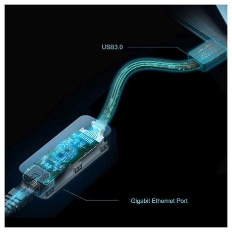 TP-Link USB to Ethernet Adapter (UE306), Foldable USB 3.0 to Gigabit Ethernet LAN Network Adapter, Supports Nintendo Switch, Windows 11/10/8.1/8/7 Mac OS and Linux OS, Plug and Play-5