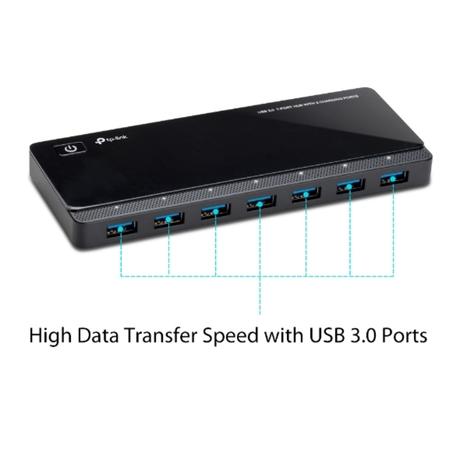 TP-Link UH720 7-Port USB 3.0 Hub Docking Station with Fast Charging-1