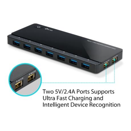 TP-Link UH720 7-Port USB 3.0 Hub Docking Station with Fast Charging-2