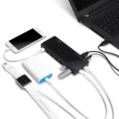 TP-Link UH720 7-Port USB 3.0 Hub Docking Station with Fast Charging-4