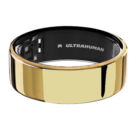 ULTRAHUMAN Ring AIR- S9 Bionic Gold- Size First with Sizing Kit - Track Sleep, Movement & Recovery Score, Workouts, HR, HRV - Up to 6 Days Battery-2