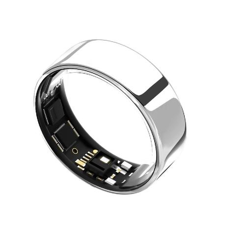 ULTRAHUMAN Ring AIR- S13 Space Silver- Size First with Sizing Kit - Track Sleep, Movement & Recovery Score, Workouts, HR, HRV - Up to 6 Days Battery-1