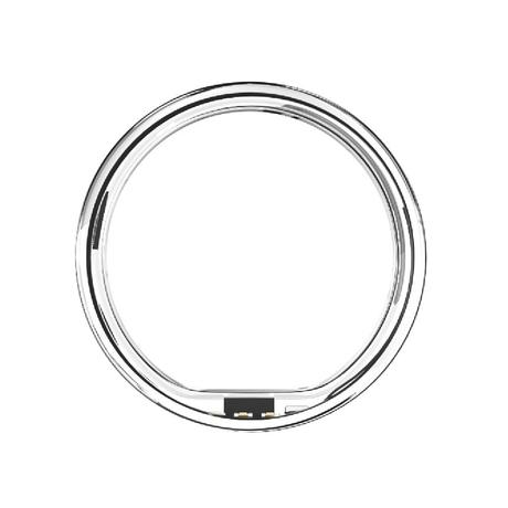 ULTRAHUMAN Ring AIR- S14 Space Silver- Size First with Sizing Kit - Track Sleep, Movement & Recovery Score, Workouts, HR, HRV - Up to 6 Days Battery-3