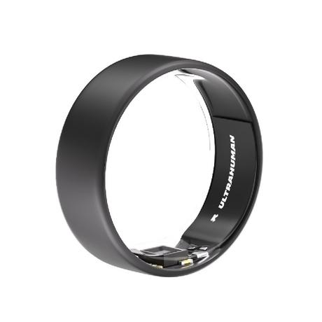 ULTRAHUMAN Ring AIR- S12 Matte Grey- Size First with Sizing Kit - Track Sleep, Movement & Recovery Score, Workouts, HR, HRV - Up to 6 Days Battery-0