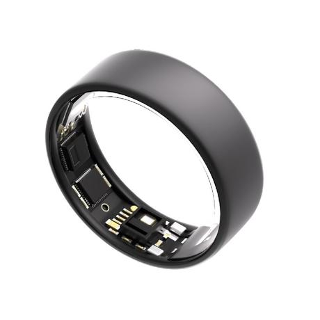 ULTRAHUMAN Ring AIR- S12 Matte Grey- Size First with Sizing Kit - Track Sleep, Movement & Recovery Score, Workouts, HR, HRV - Up to 6 Days Battery-1