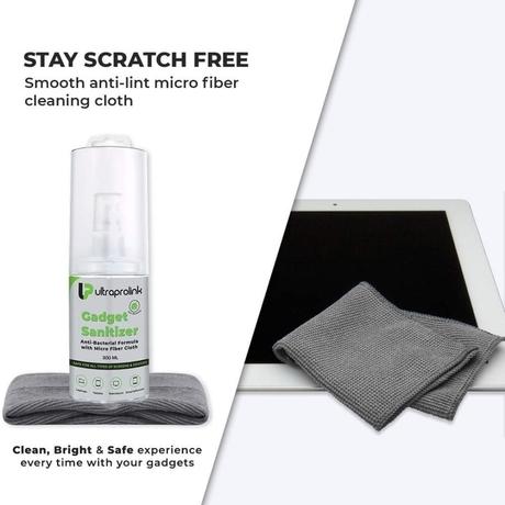 Ultraprolink UM0051 Universal Screen Cleaning Kit for Mobiles, Tablets, Laptops, TVs, Cameras-7