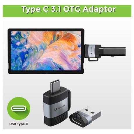 UltraProlink UL1076 USB Type C OTG to USB Type A Adapter with 3A Charge-1
