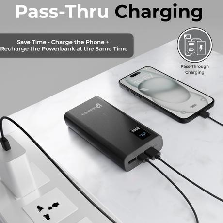 UltraProlink Juice-Up Pro+ 20000 mAh 22.5 W Power Bank, Black-6