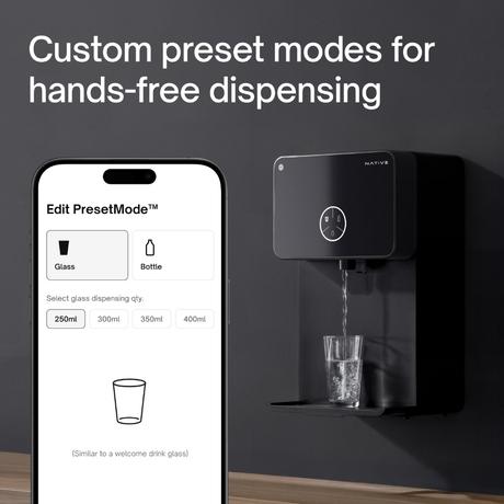 Urban Company Native M2 Pro Water Purifier, 10-Stage RO+UV+Copper+Alkaline+Mineraliser, No Service for 2 Years, Preset Touch Dispensing + Battery, Smart Real-time Tracking-10