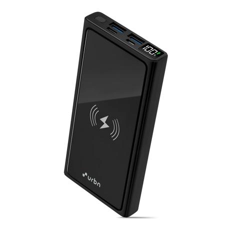 Urbn UPR107 10000 mAh Wireless Power Bank, Black-0