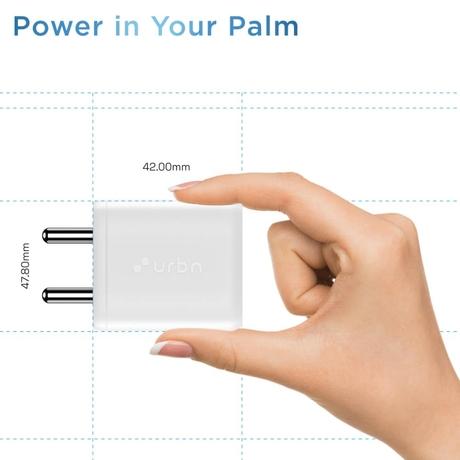Urbn 25 W PD GaN Wall Adapter, White-6